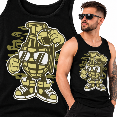 TANK TOP ANIMOWANY  GRENADE